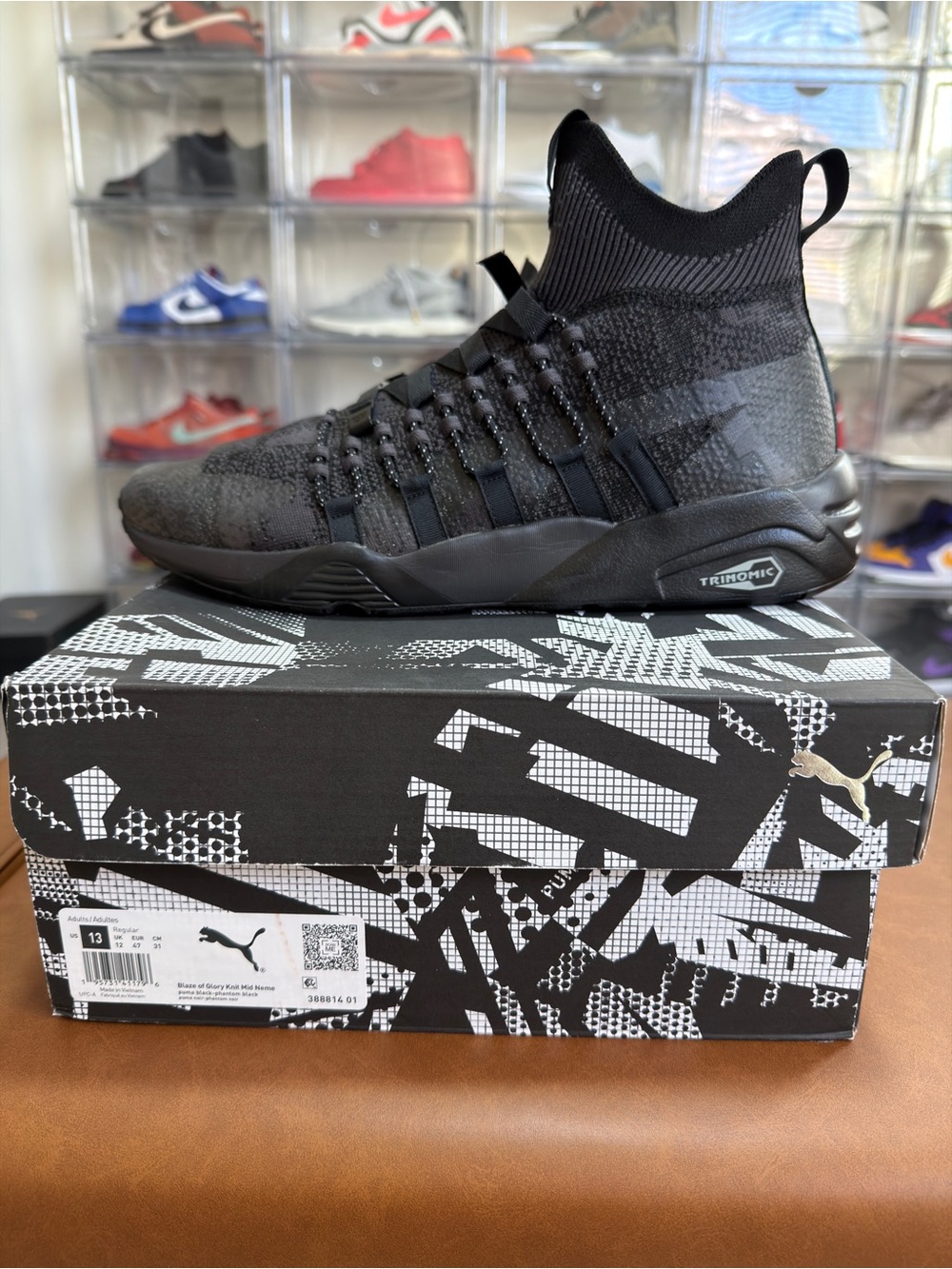 Puma/Nemen Blaze of Glory Knit Mid Sneakers